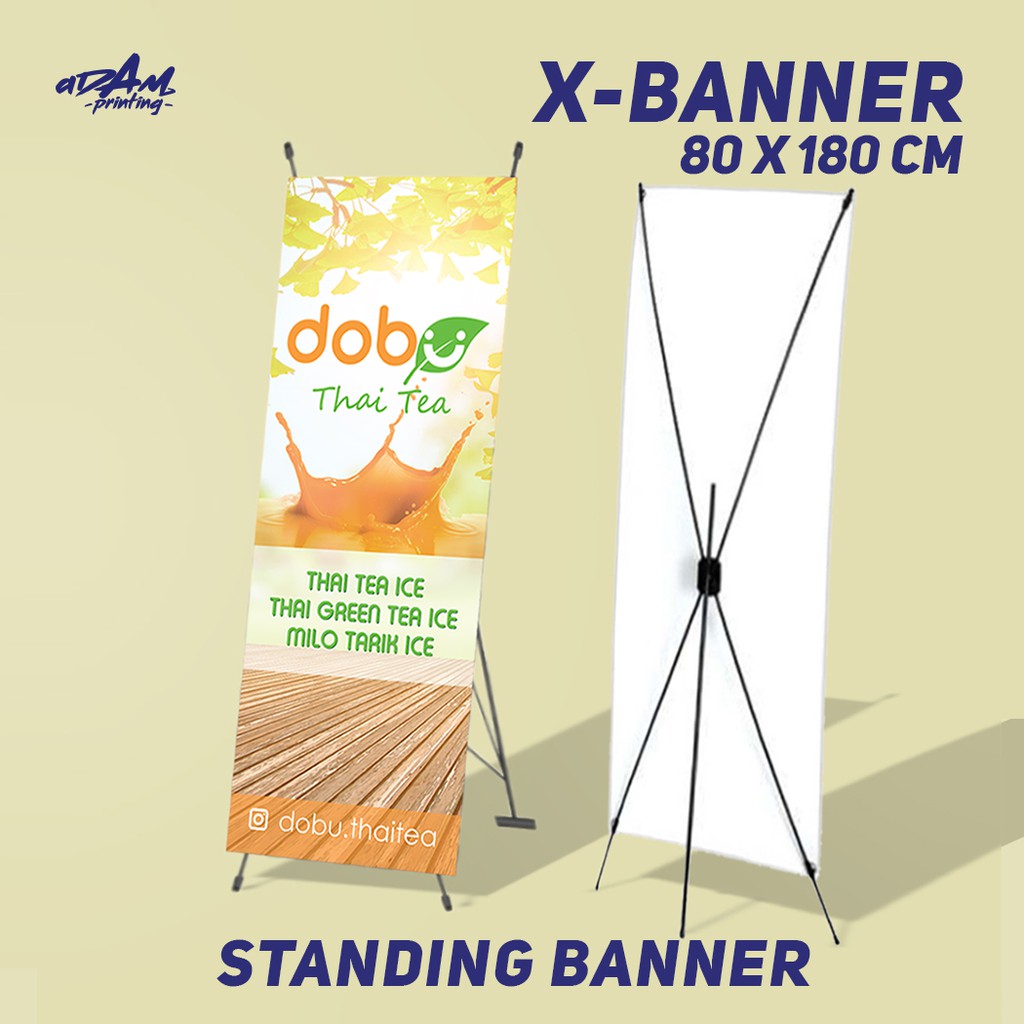 Jual X BANNER STANDING BANNER X CM Shopee Indonesia