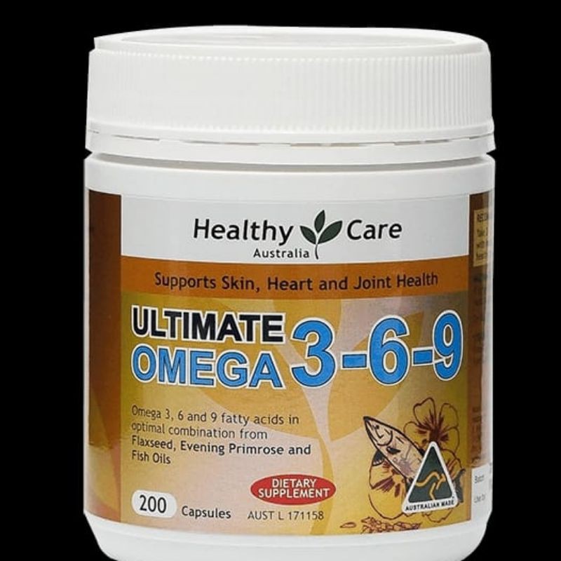 Jual Healthy Care Ultimate Omega 3 6 9 (200 capsule) Shopee Indonesia