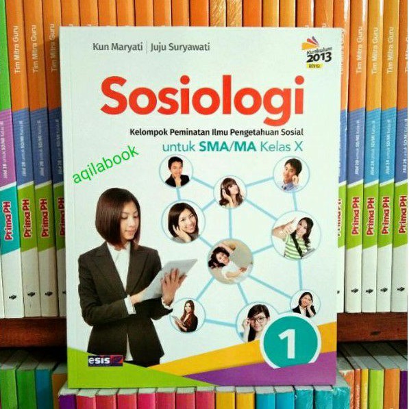 Jual Buku Sosiologi Jl Sma Ma Kelas X Kurikulum Revisi