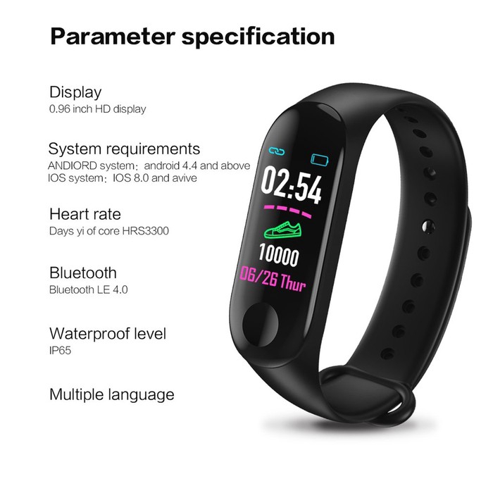 M4 Gps Sma M4 Smartwatch MAKIBES M4C Smart Watch GPS Bluetooth