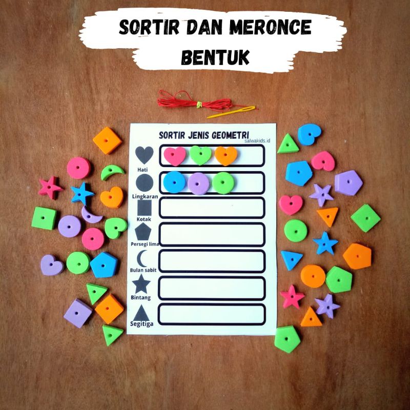 Jual Meronce Spond Bentuk Mainan Edukasi | Shopee Indonesia