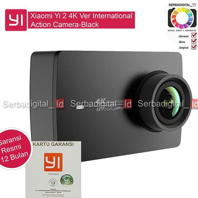 Jual Xiaomi Yi 2 4K Internasional Action Camera Baru Original
