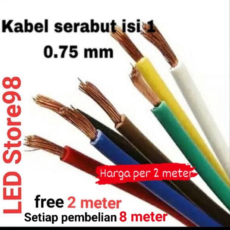 Jual Kabel Nyaf X Mm Kabel Body Kelistrikan Motor Mobil