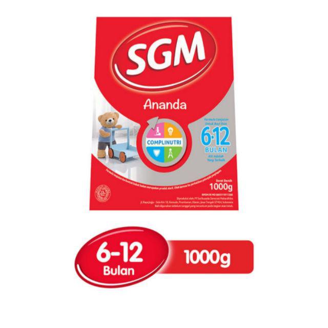 Jual SGM Ananda 1 & 2 1000gr | Shopee Indonesia