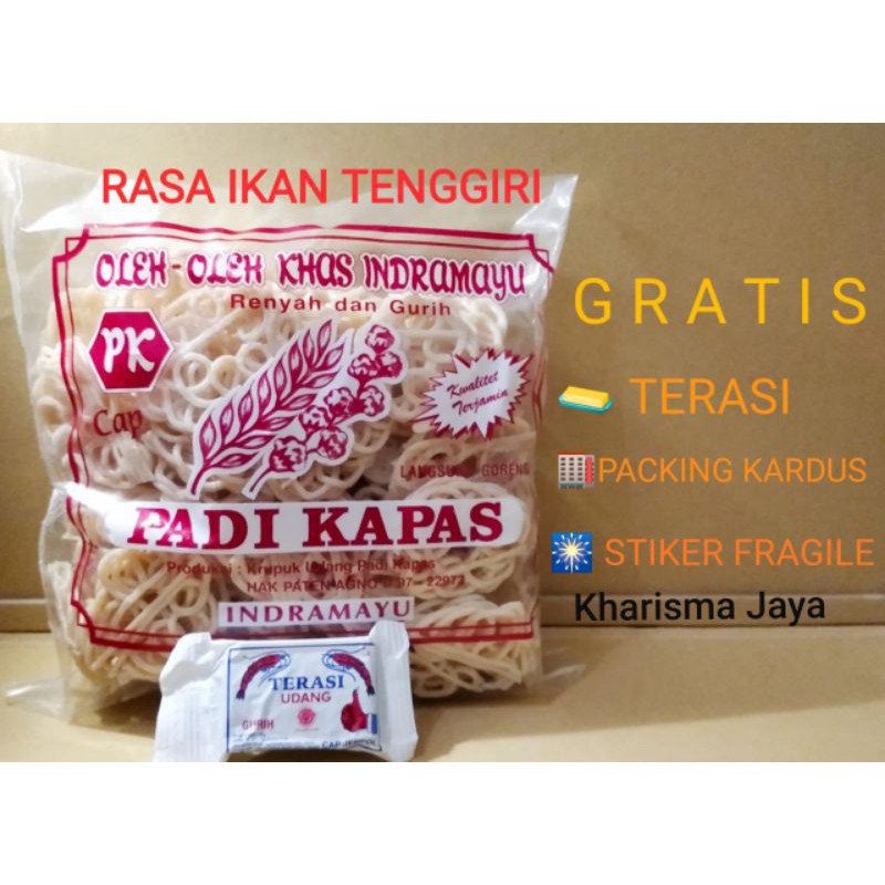 Jual Krupuk Ikan Tenggiri Kerupuk Mie Putih Padi Kapas Shopee Indonesia