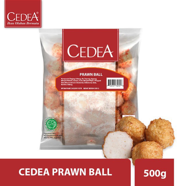 Jual Cedea Prawn Ball [500g] Bakso Udang Shopee Indonesia