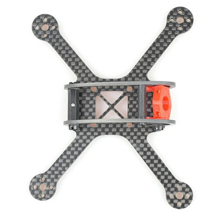 Jual Leader-120 120Mm Carbon Fiber Frame Kit X Shape - Db7E9D ...