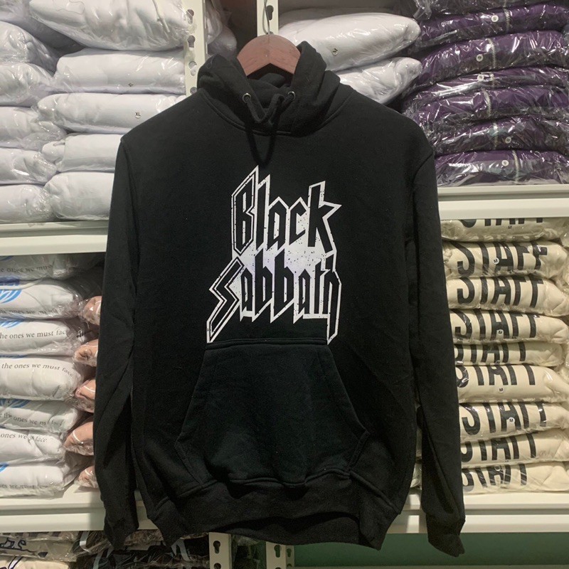 HOODIE H M PRIA DAN WANITA BLACK SABBATH