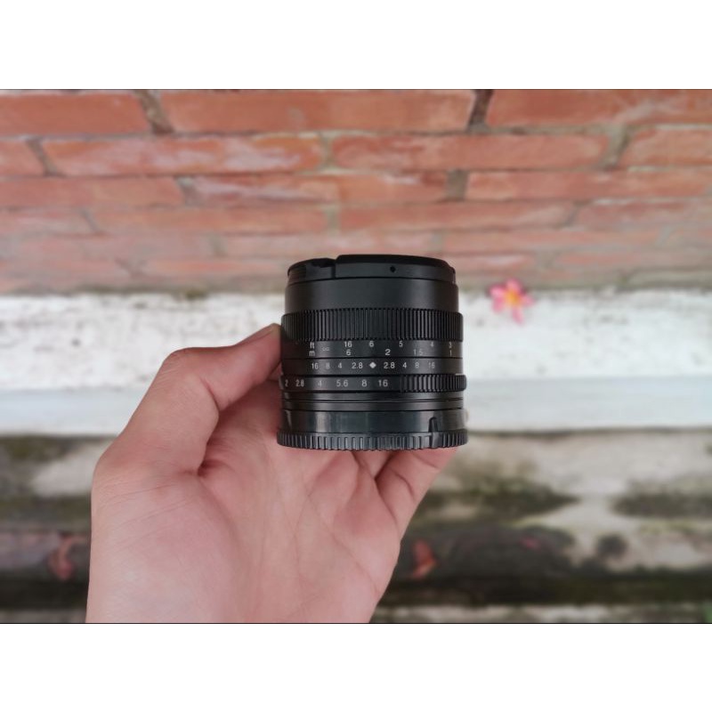 Jual Lensa Fix Mm Artisans F For Sony Canon Fuji Mulus Murah Shopee Indonesia