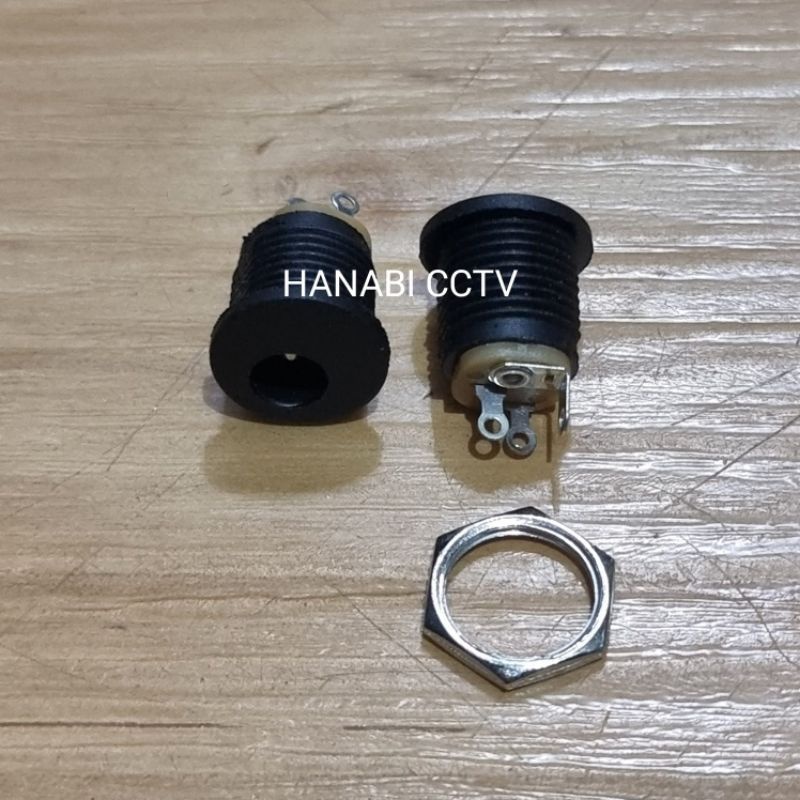Jual Socket Dc Bulat Power Female Soket Panel Box Mount Soket | Shopee ...
