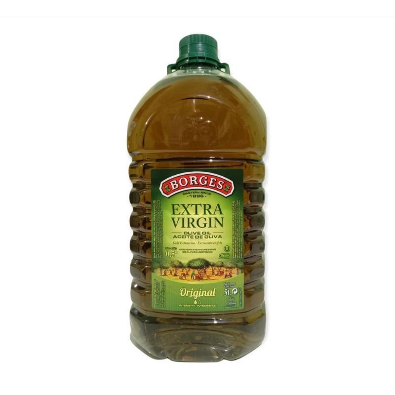 Jual Extra Virgin Olive Oil Borges 5 Liter | Shopee Indonesia