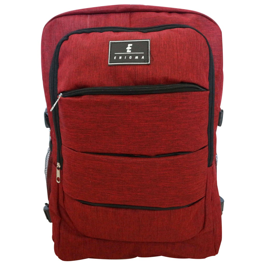 Jual Tas Gendong Sekolah Kuliah Kerja Keren Backpack Enigma Tebal