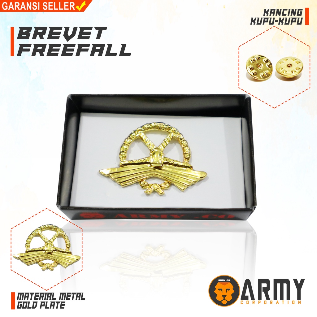 Jual Brevet pin freefall | Shopee Indonesia