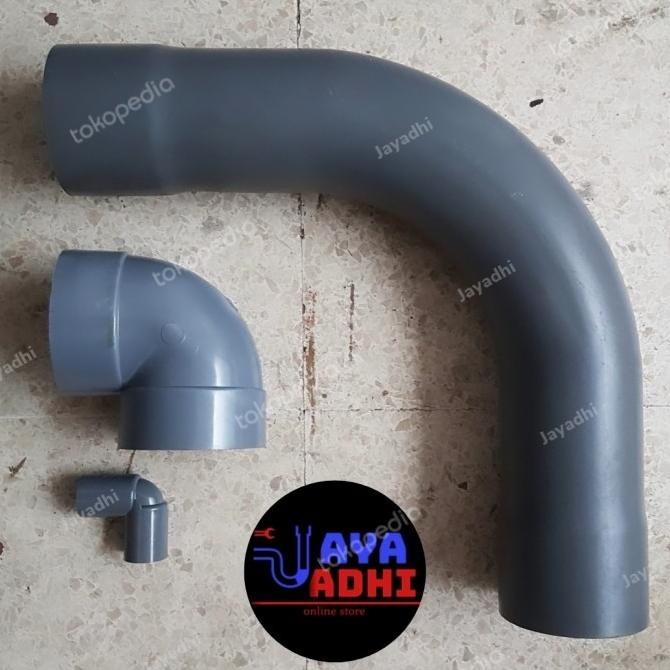Jual PVC Elbow Long 4 inch Shopee Indonesia