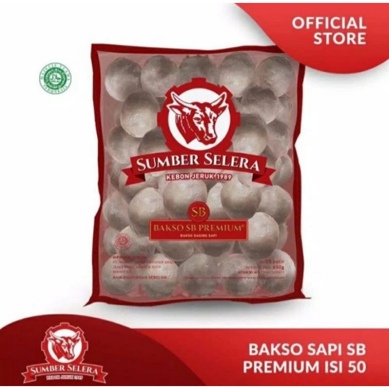 Jual Bakso Sumber Selera Sb Premium 50pcs Shopee Indonesia