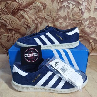 Jual Adidas Hamburg Navy Shopee Indonesia