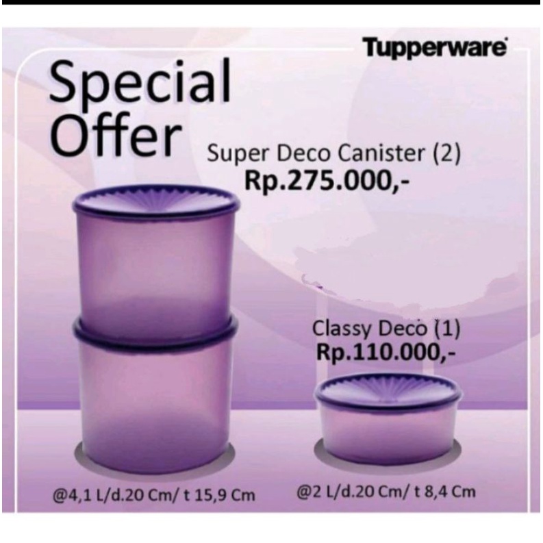 Jual Super Deco Canister Shopee Indonesia