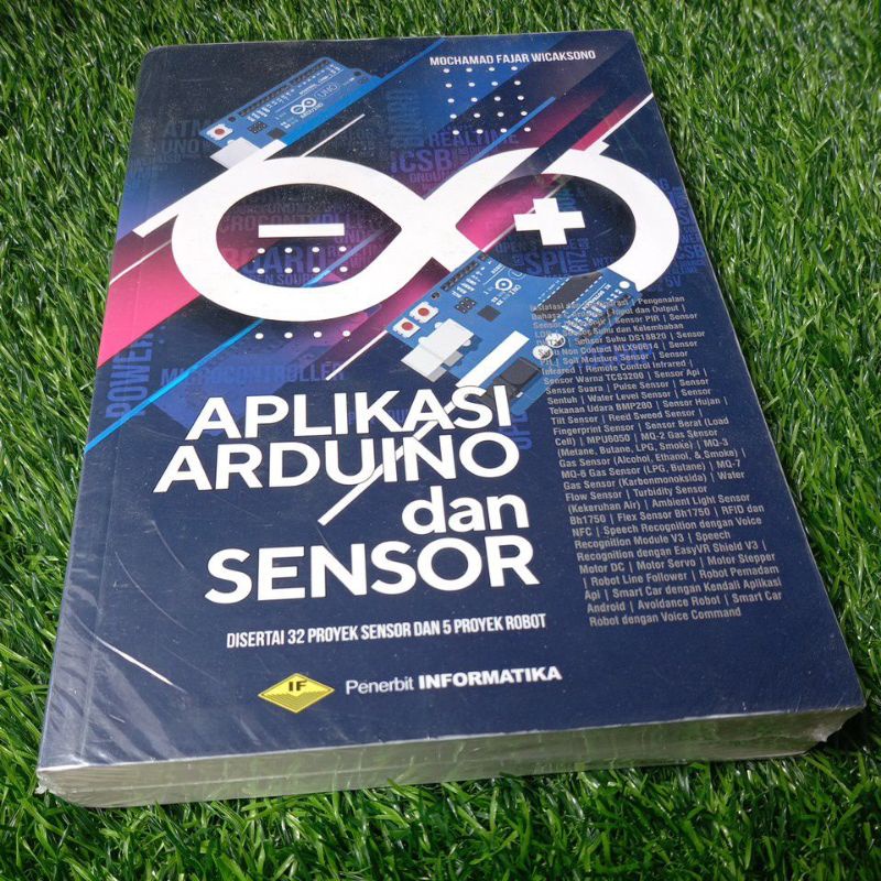 Jual buku aplikasi arduino dan sensor shopee indonesia