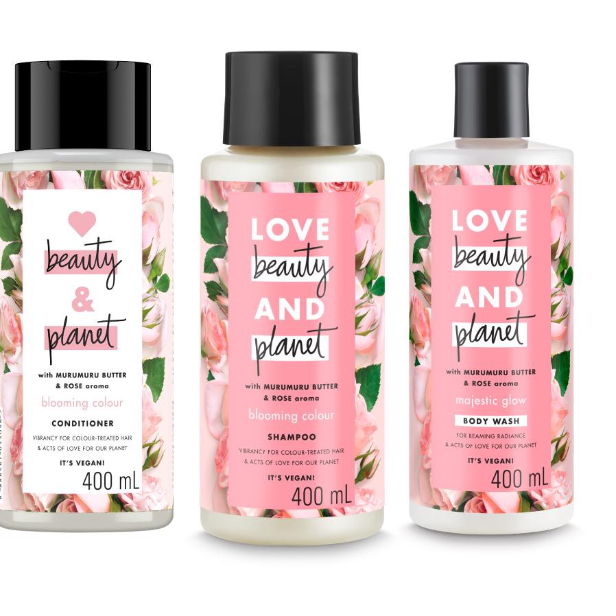 Jual Love Beauty & Murumuru Butter & Rose Shampoo + Conditioner