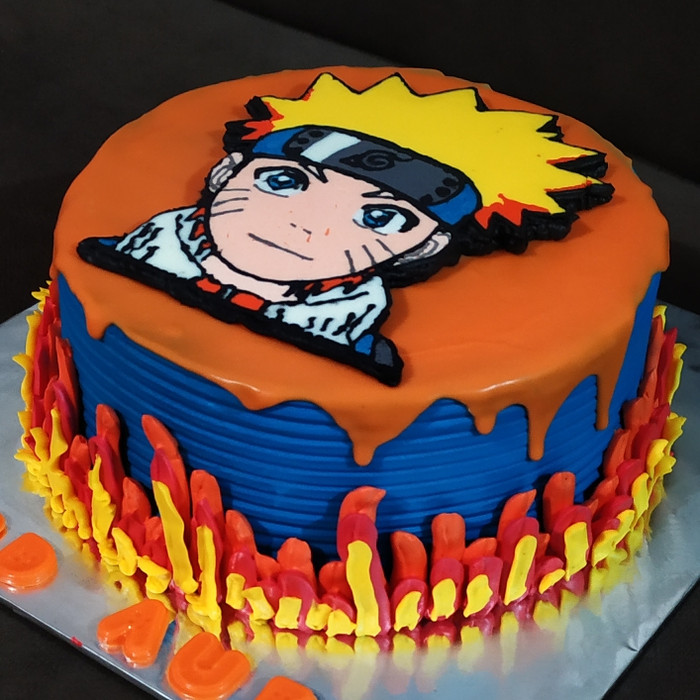 Jual kue ulang tahun naruto ukuran 20cm | Shopee Indonesia