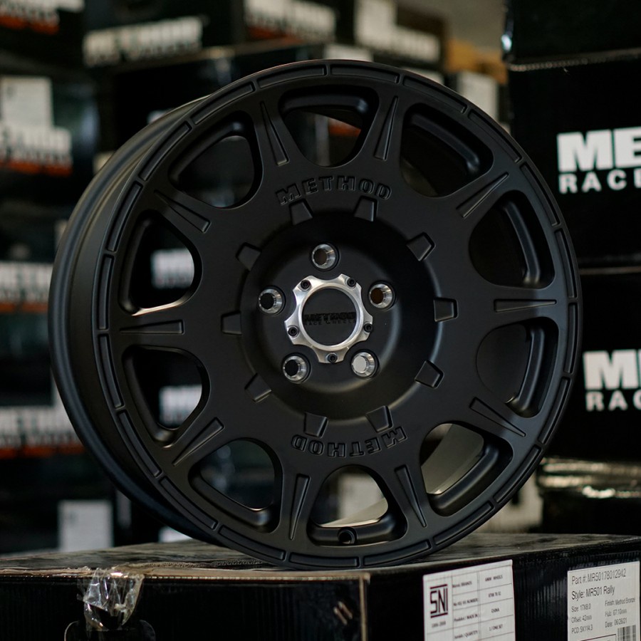 Jual Velg Mobil Method MR 502 Rally R15x7.0 Pcd 5x114.3 ET15 56.1 Matte ...