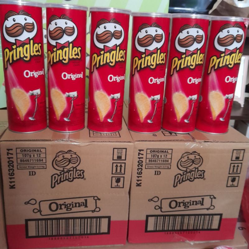 Jual Pringles Original 107gr (per Karton) | Shopee Indonesia