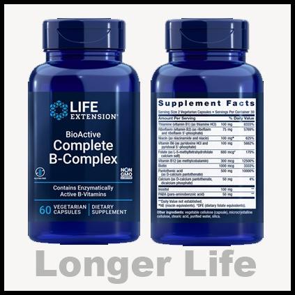 Jual Life Extension Bioactive Complete B-Complex 60 Veggie Capsules ...