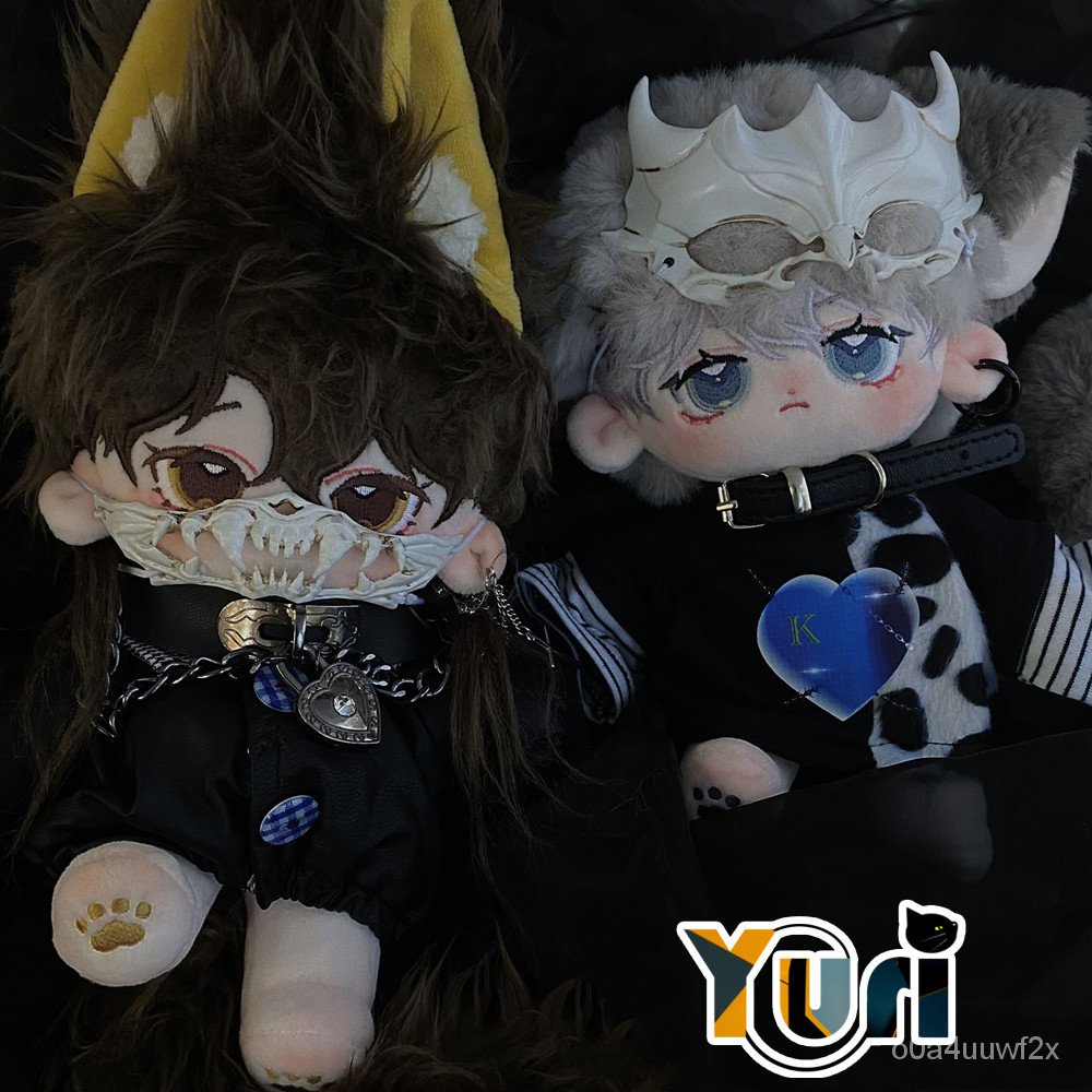 Jual Doll Body New Limit Monster Ear Tail 20cm Plush Doll Body Toy