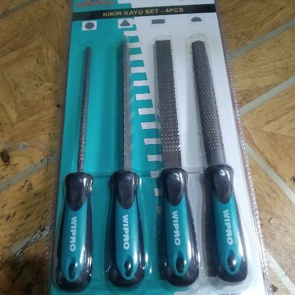 Jual Kikir Kayu Wipro Files Wood Set 4 Pcs 10 Shopee Indonesia