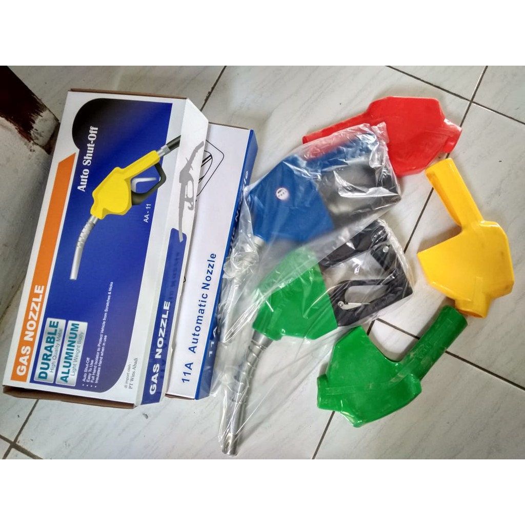 Jual Nozzle Type 11A Standar (Warna Optioanal) Untuk SPBU Pom Mini Atau ...