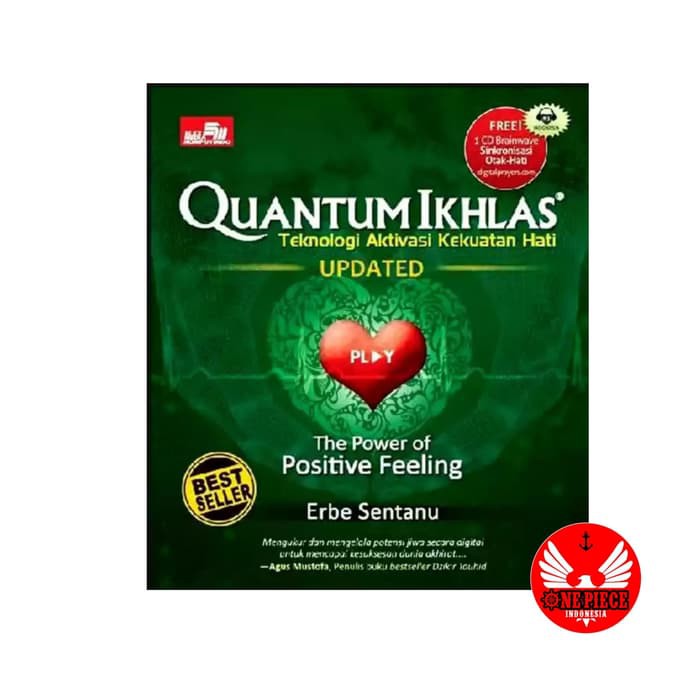 Jual Buku QUANTUM IKHLAS Updated by Erbe Sentanu (Bonus CD) Shopee