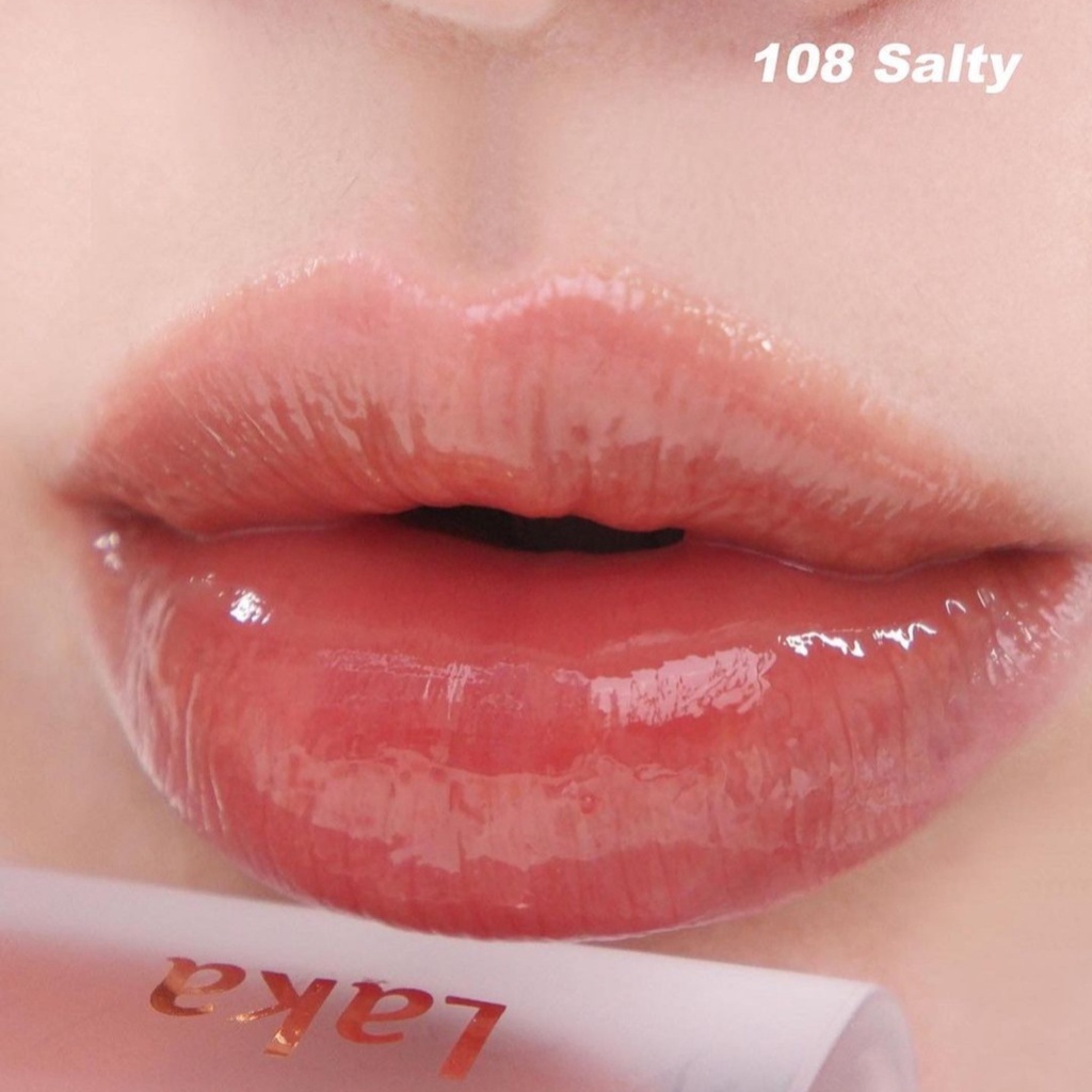 LAKA Fruity Glam Lip Tint – Glänzende, Langanhaltende Lippentinte, Vegan, K-Beauty, Farbe 105 Cold