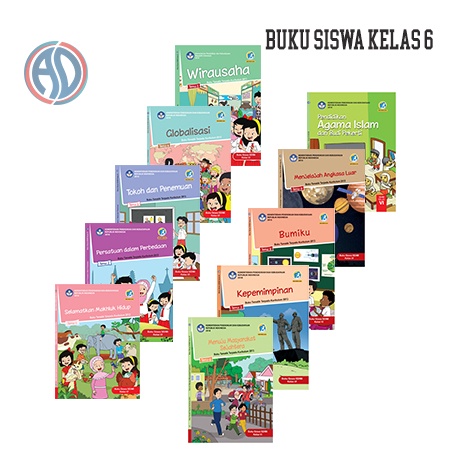 Jual Buku TEMATIK Siswa Kelas 6 SD TEMA 1,2,3,4,5,6,7,8,9 dan PAI ...