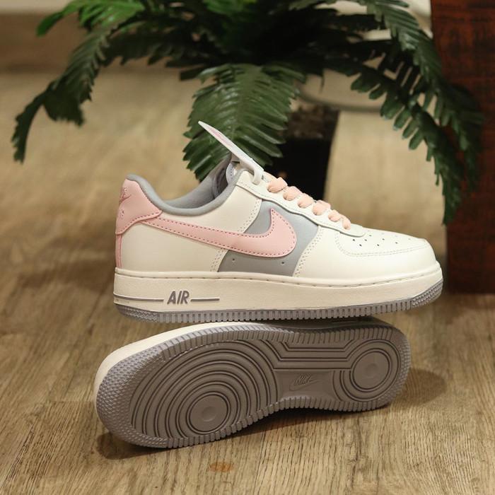 Sepatu Original Nike Air Force 1 Shadow Pastel Grey Bnib