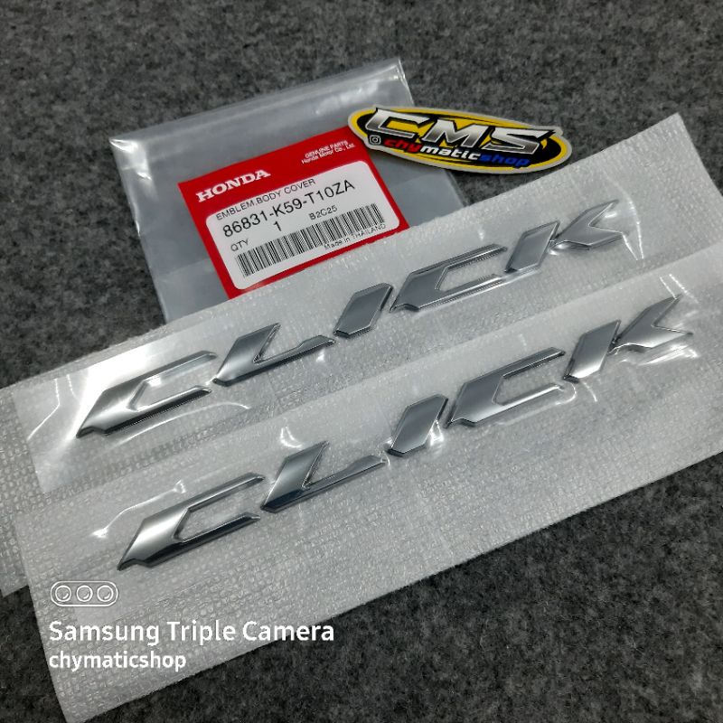 Jual EMBLEM CLICK ORIGINAL HONDA THAILAND | Shopee Indonesia