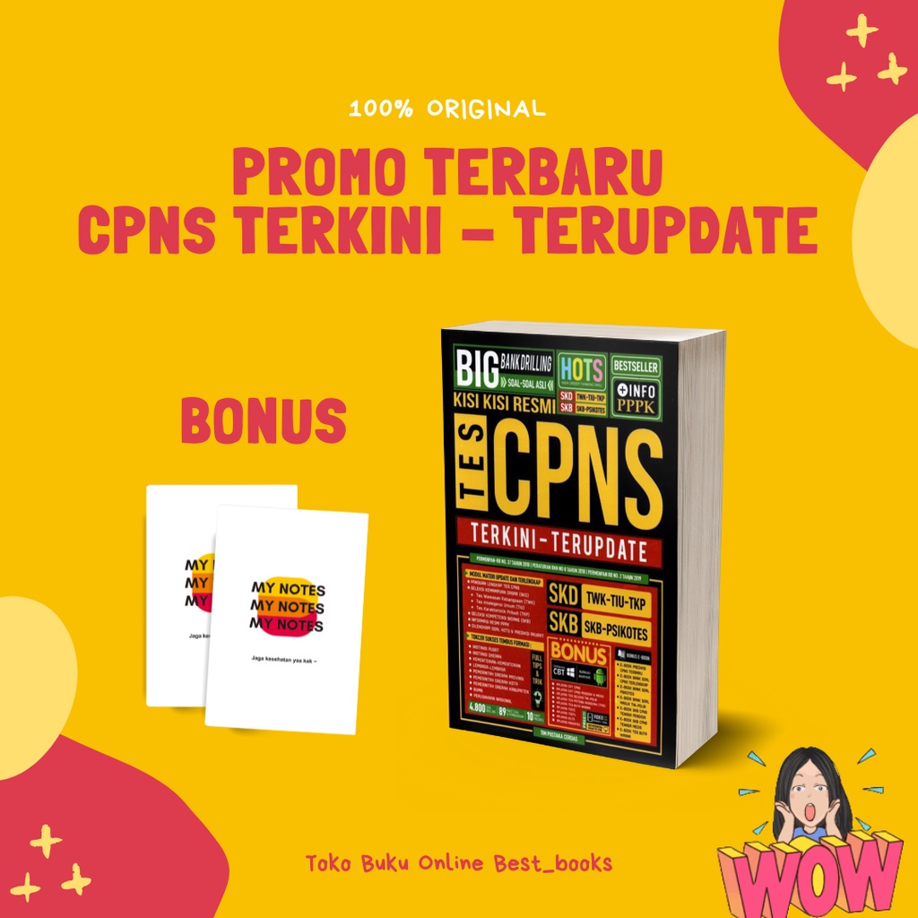 Jual Buku Cpns Panduan Resmi Bidik Cpns Terupdate Cpns Pppk Shopee