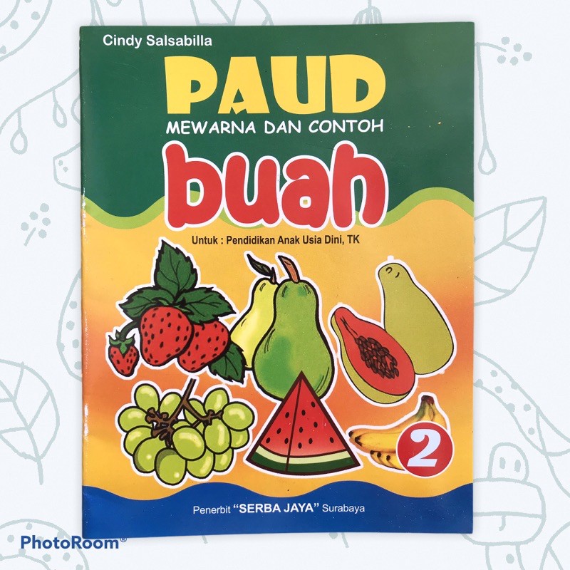 Jual Buku Mewarnai & Contoh Seri Buah [ Serba Jaya ] | Shopee Indonesia