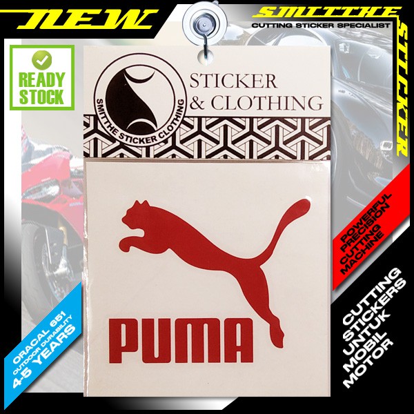 Jual Stiker PUMA Logo v.2 Cutting Sticker aksesoris Mobil Motor ...