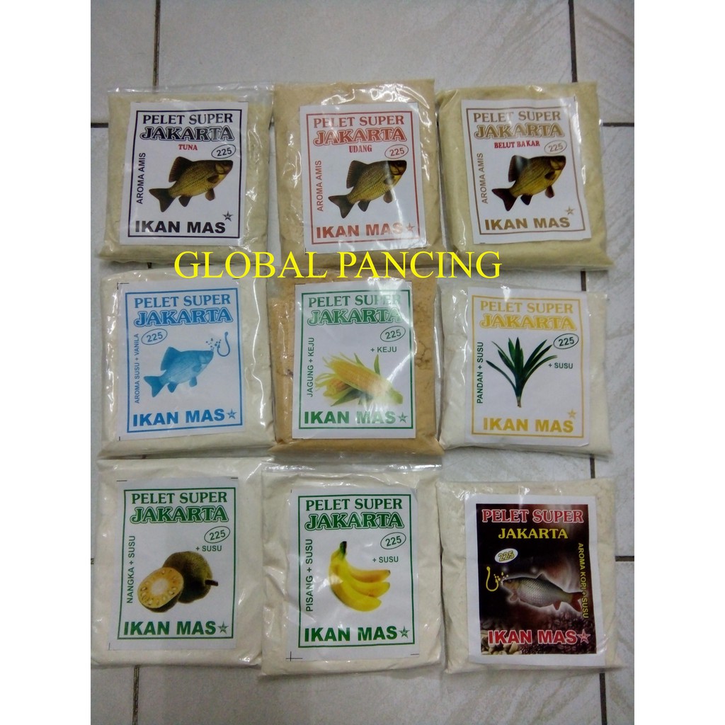 Jual Umpan Ikan Mas Pelet Super Jakarta Aneka Aroma Shopee Indonesia