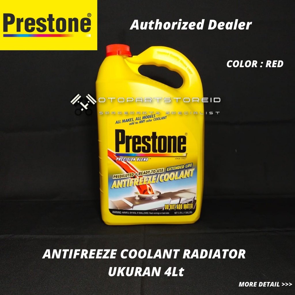 Jual PRESTONE AIR RADIATOR COOLANT ANTIFREEZE 4 LITER -RED | Shopee ...