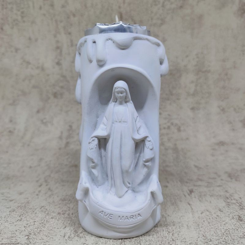 Tempat Lilin Bunda Maria 10 cm 2