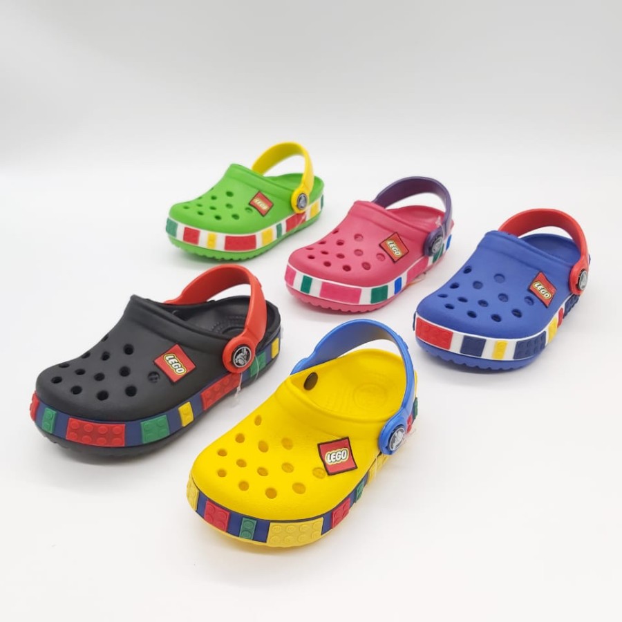 Kids lego outlet crocs