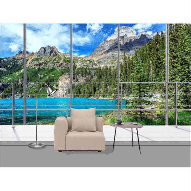 Jual Wallpaper3dcustom tema pemandangan alam | Shopee Indonesia