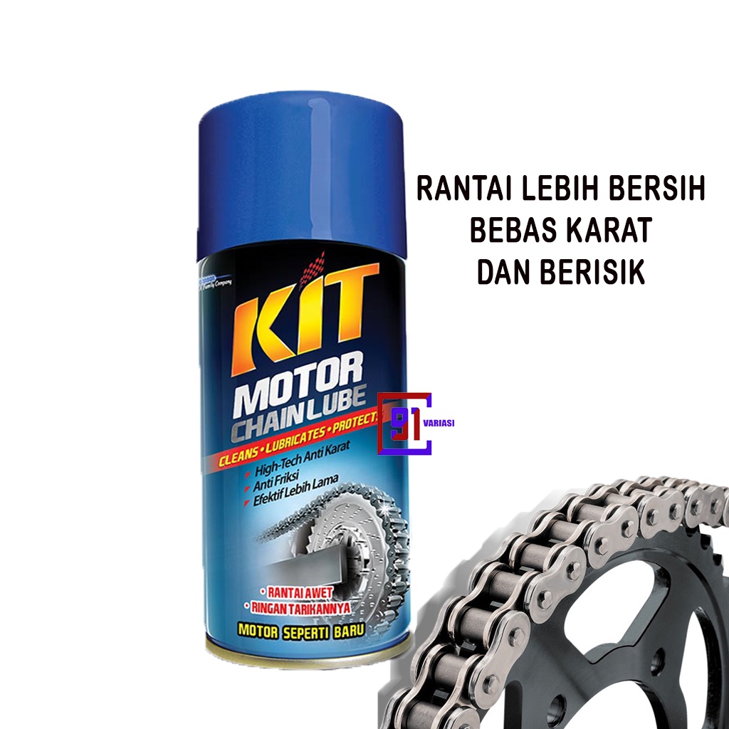 Jual Semprotan Pelumas rantai Kit Chain Lube - Oli Rantai Motor ...