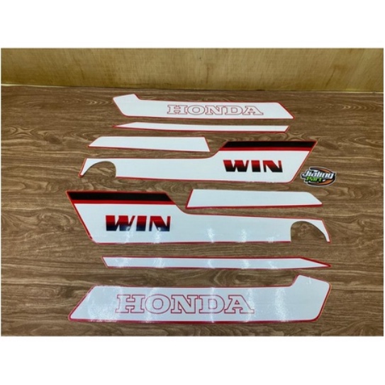 Jual Sticker Honda Win 100 1984 1985 striping win 100 | Shopee Indonesia