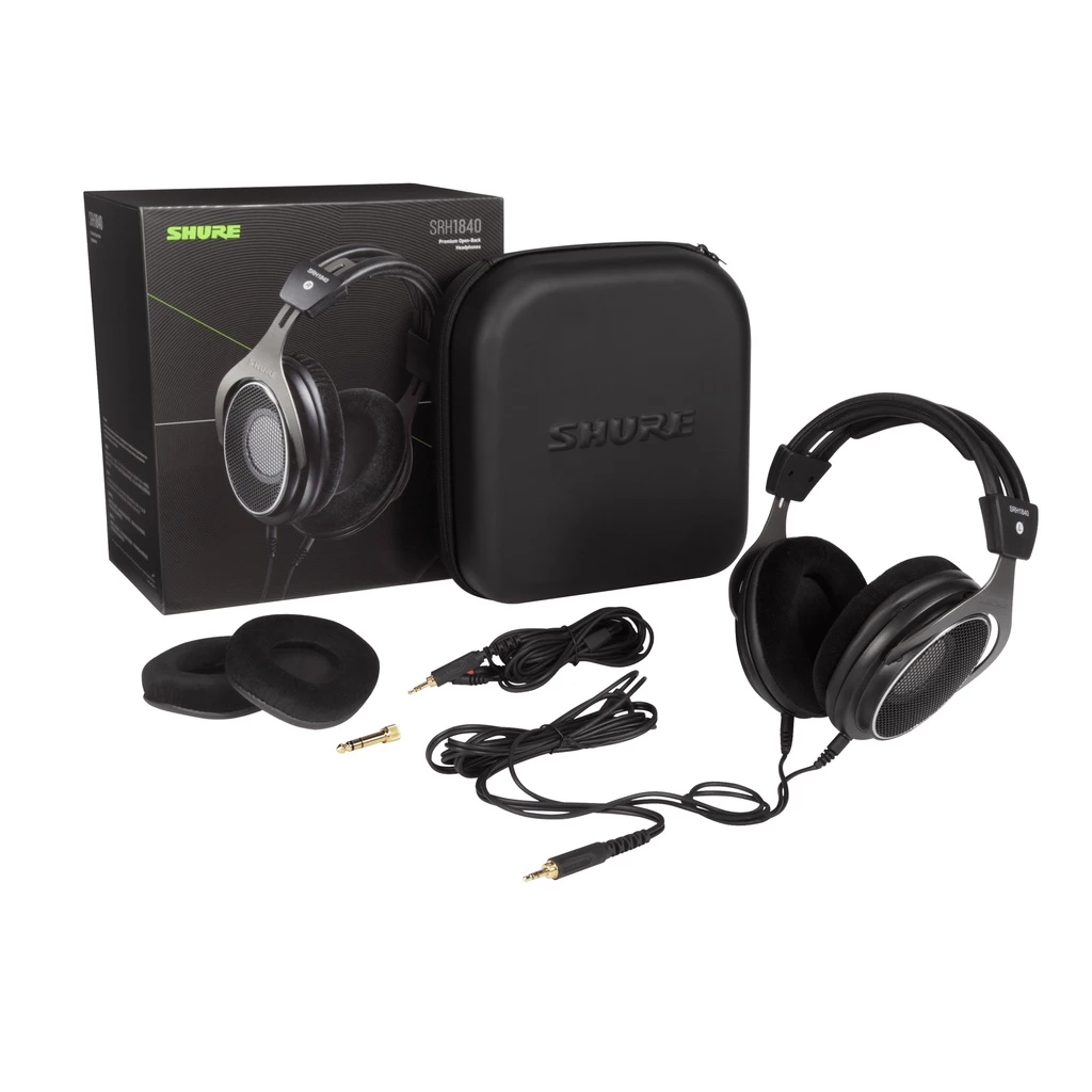 Shure SRH1840-BK Premium Open-Back Headphones