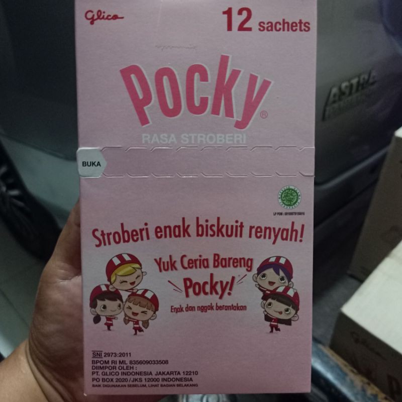 Jual pocky saset rasa strawbery | Shopee Indonesia