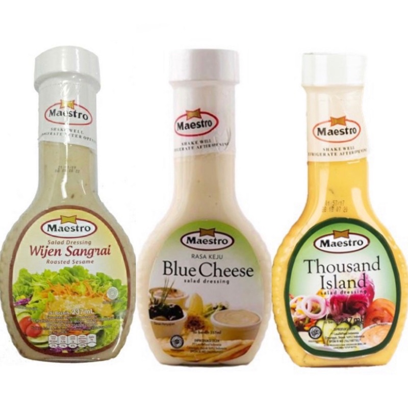 Jual Maestro Wijen Sangrai/Maestro Blue Cheese/Maestro Thousand Island