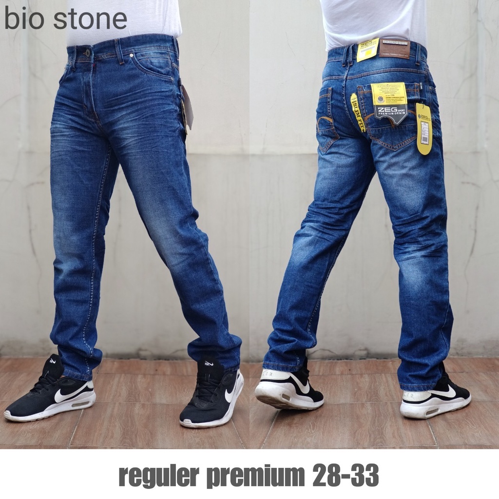 Jual Celana Pria Jeans Standar Premium Original | Shopee Indonesia