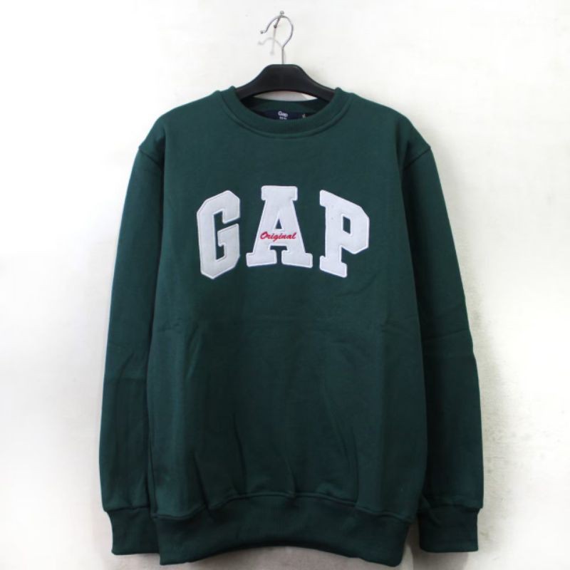 Jual Crewneck GAP GREEN ORIGINAL Shopee Indonesia